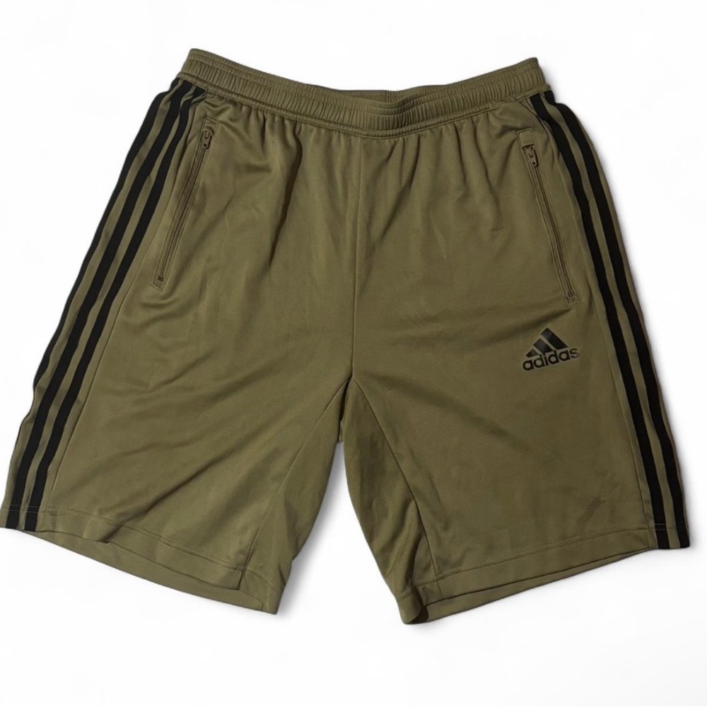 Adidas Primeblue Aeroready Orbit Green Athletic Shorts
